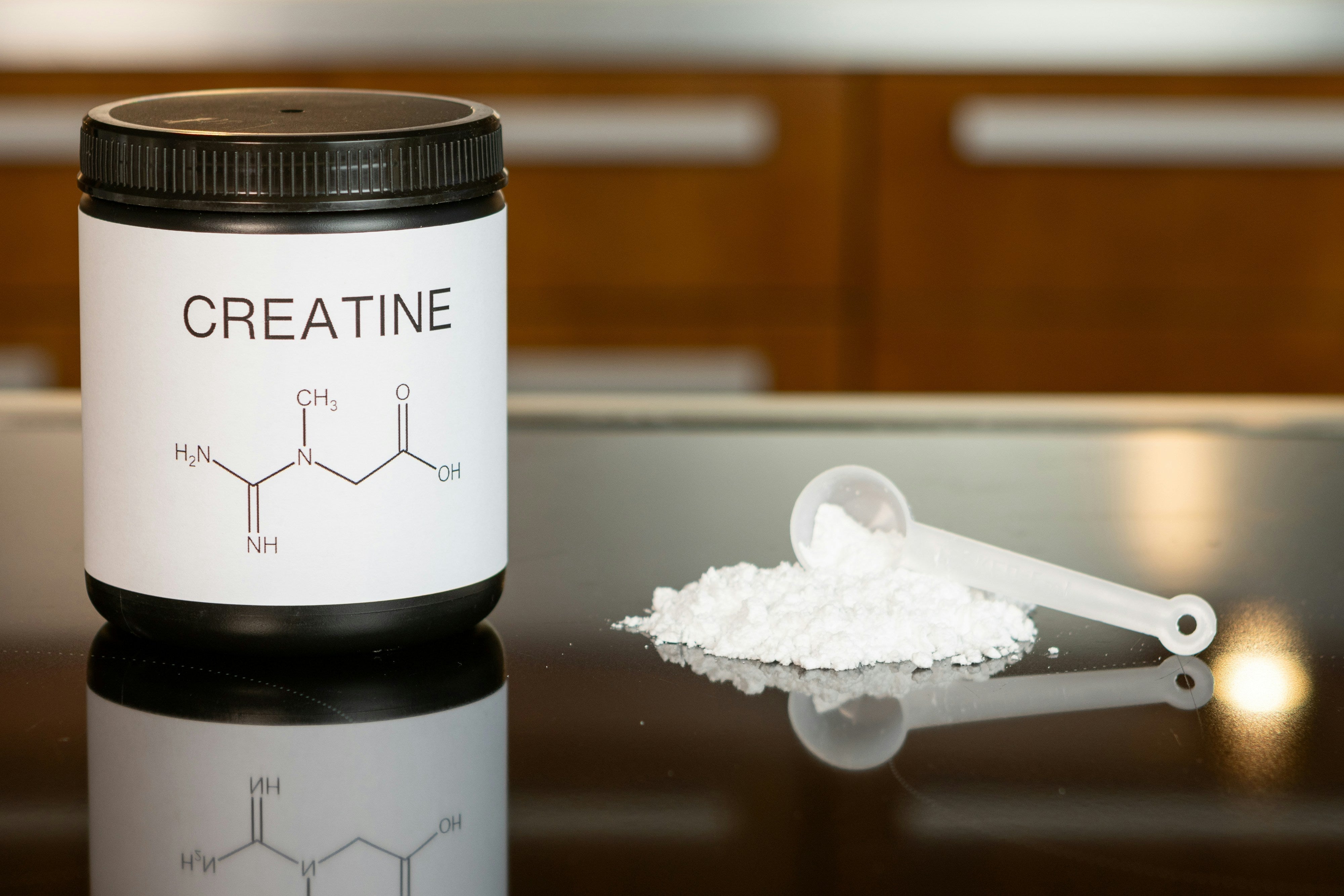 Kreatin-Monohydrat-Pulver – beliebtes Supplement für Muskelaufbau und Kraftsport