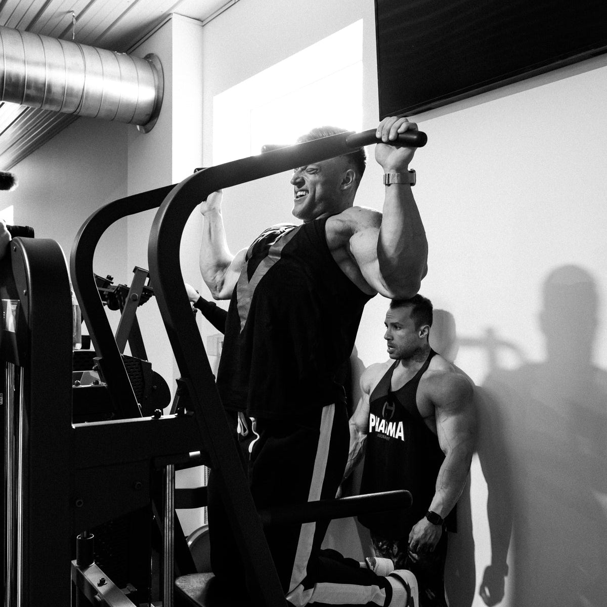 Urs Kalecinski beim intensiven HIT-Training