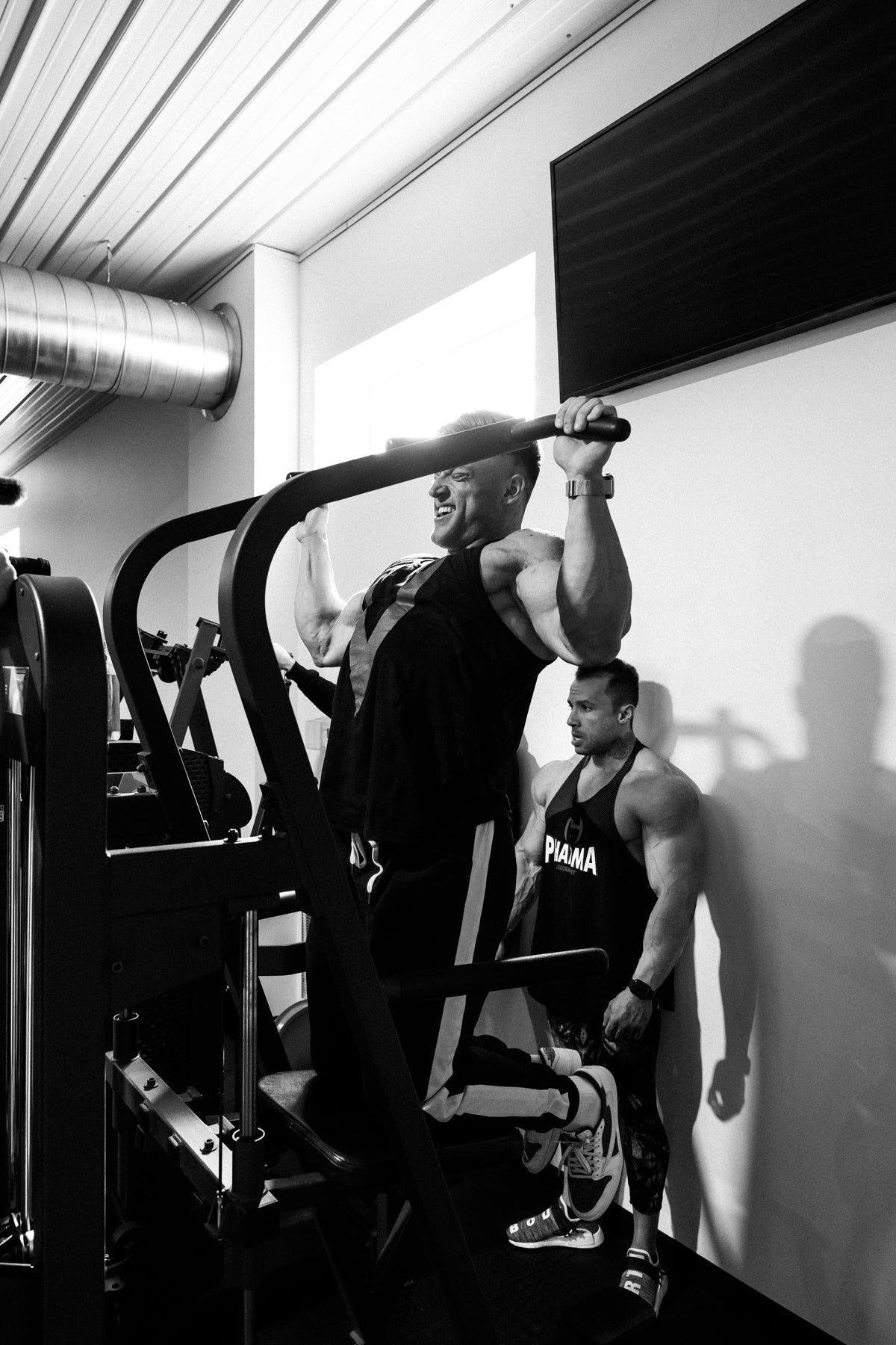 Urs Kalecinski beim intensiven HIT-Training