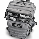 Backpack Grau + Patches