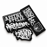 Backpack Grau + Patches