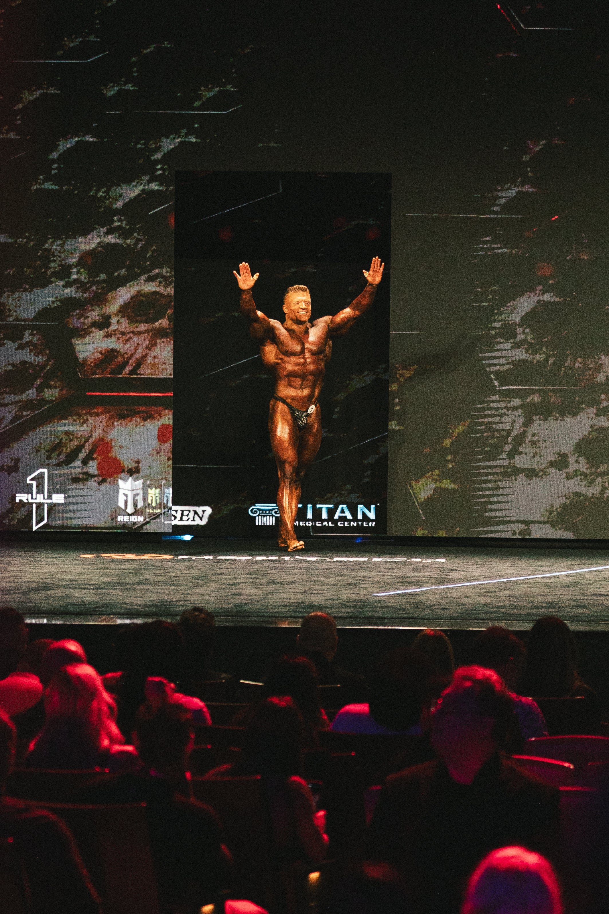 Urs Kalecinski beim Mr Olympia 2025