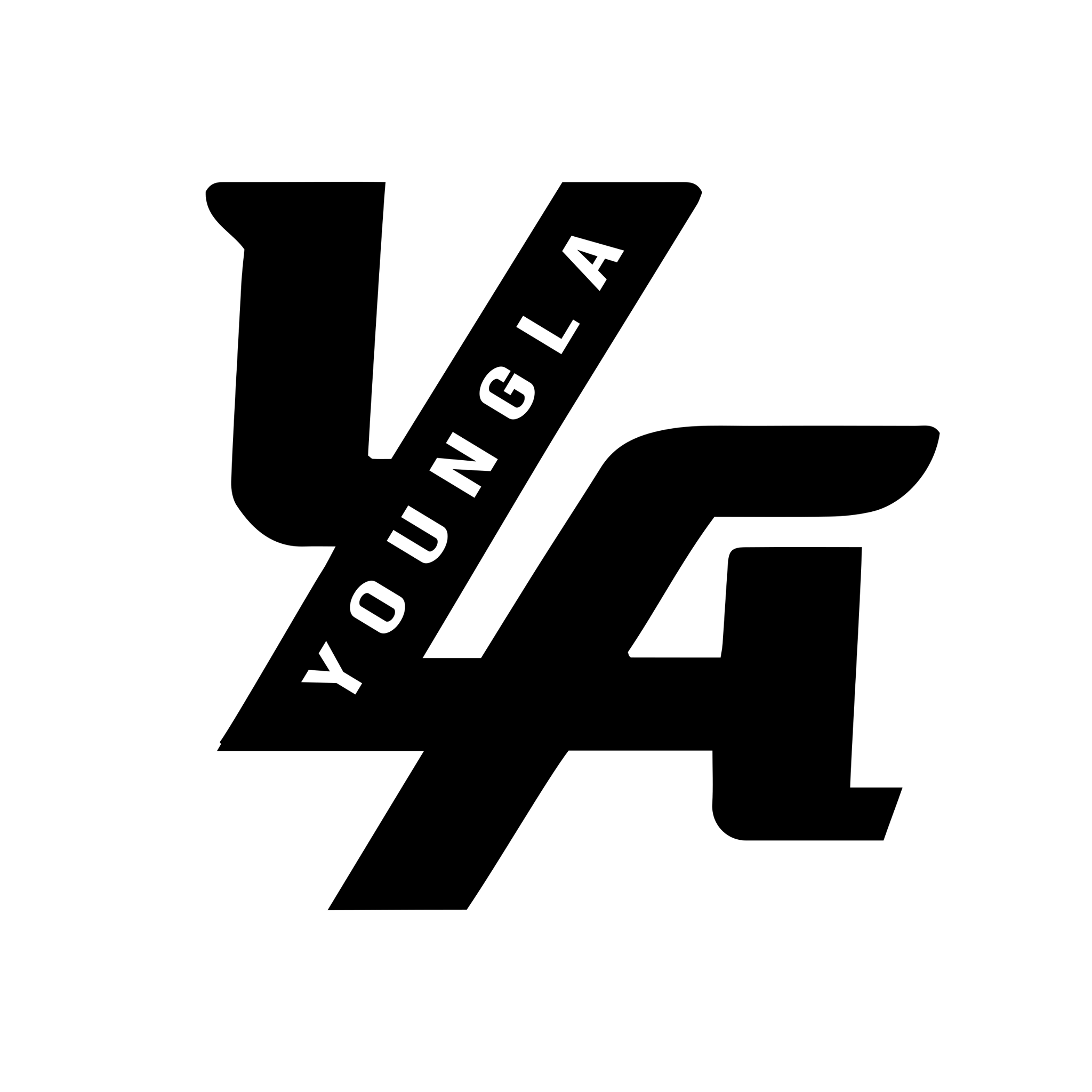 YoungLA Logo – US-amerikanische Fitness- und Lifestyle-Marke, Partner von Urs Kalecinski